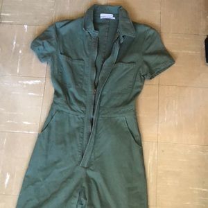 Olive Green Utility Suit